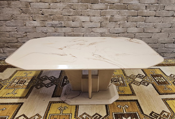 Image 1 of Rectangular Coffee Table in Travertine
