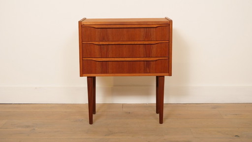 Commode vintage | 3 tiroirs | Table de chevet