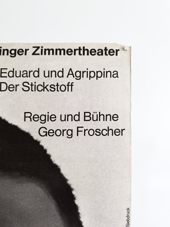 Image 1 of 🔥 Pfeffer aus Cayenne – c. 1968 – Original A1 Poster by F+R Grindler | Silkscreen | 84 × 59 cm | Germany