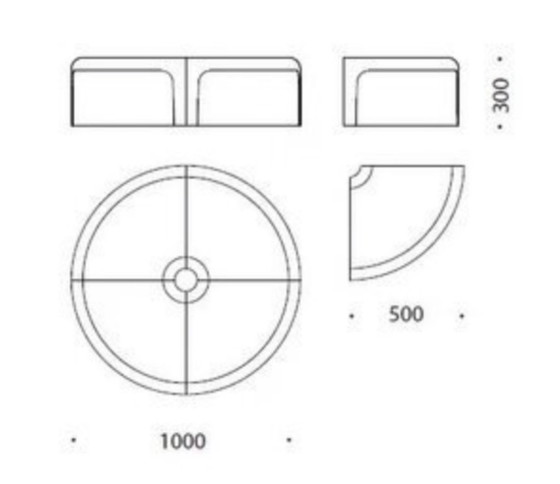 Image 1 of B-Line - Rodolfo Bonetto - Coffee table - 4/4 - ABS