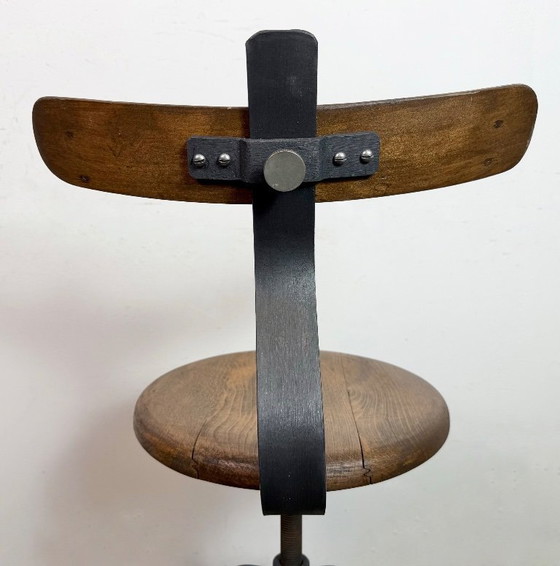 Image 1 of Industrieller Fabrikdrehstuhl, 1950er Jahre