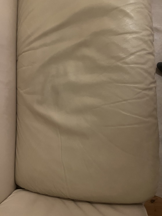 Image 1 of De Sede DS 2011/2 Two-seater leather sofa couch Contemporary Bauhaus Mid Century Space Age