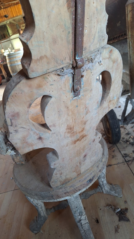 Antieke kappersstoel – Stoelen / fauteuils, Wood (photo 3 of 5)
