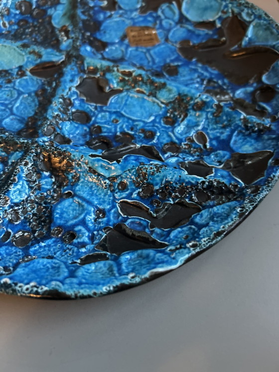 Image 1 of Assiette apéritive Émaux des Glaciers 