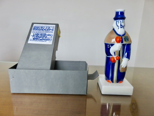 Rare ceramic SARGADELOS Spain "Don Gaiferos" unique copy