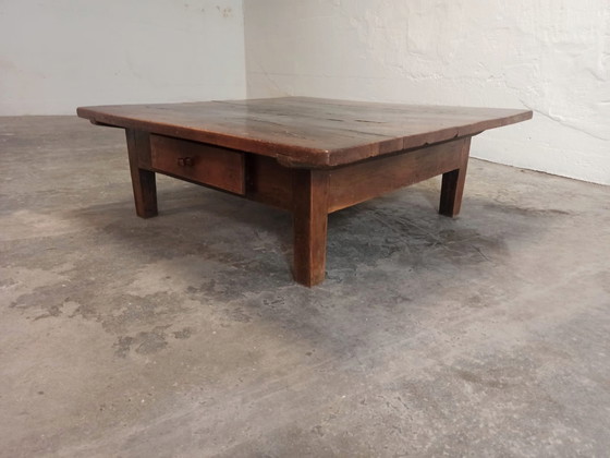 Image 1 of Tavolino da caffè antico rustico