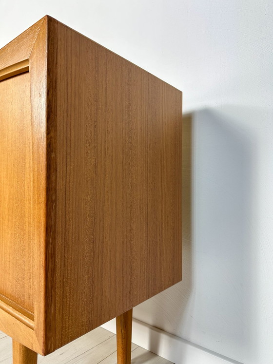Image 1 of 1960s Vintage Minimalistic Teak Sideboard by Bartels