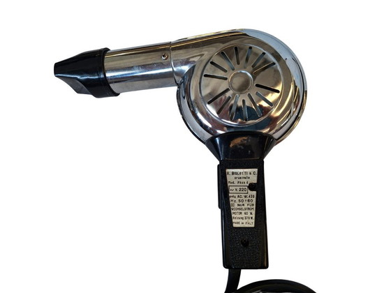 Image 1 of Sèche-cheveux vintage BIALETTI Phon 4 – Design industriel des années 1970 – Fabriqué en Italie