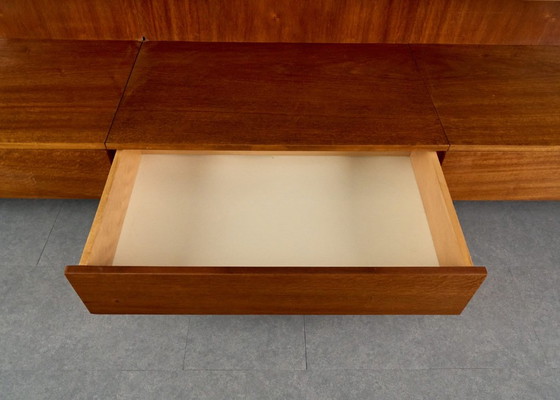 Vintage Wall Unit, 1960s, Czechoslovakia – Wall cabinet, Wood (photo 8 of 19)