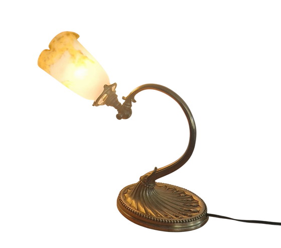 Image 1 of Lampada Art Nouveau - Firmata Müller frères- Circa 1910