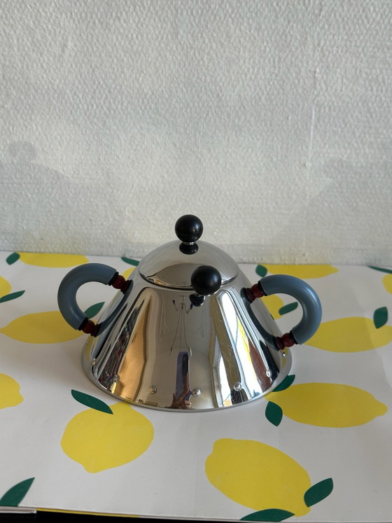 Alessi Zuckerdose – Tischdekoration, Rostfreier Stahl, Kunststoff (photo 2 of 5)