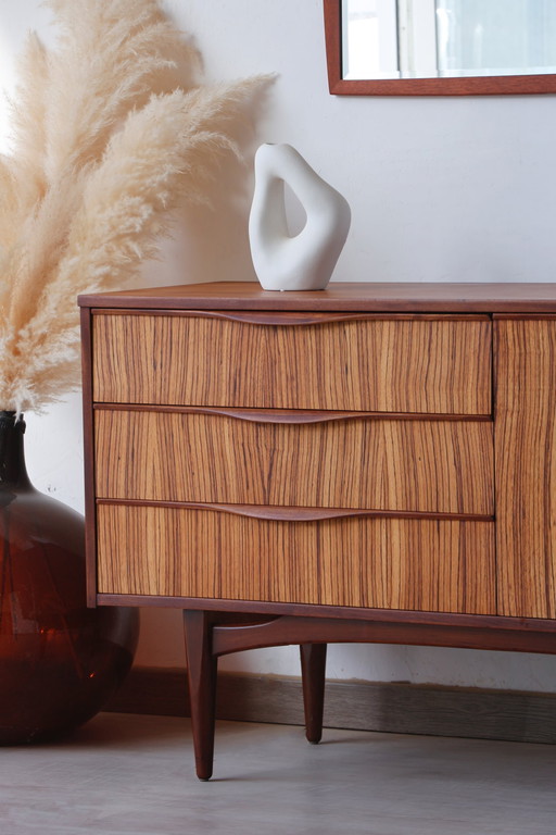 Dressoir - Teak & Zebrano - Elliots of Newbury