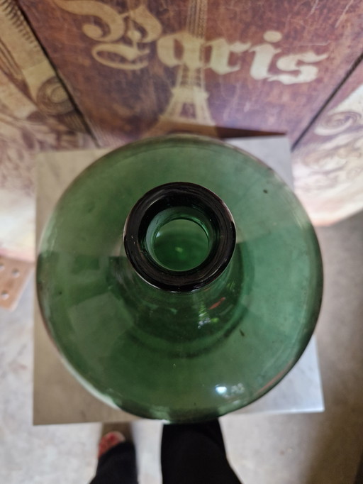 Grand vase vert
