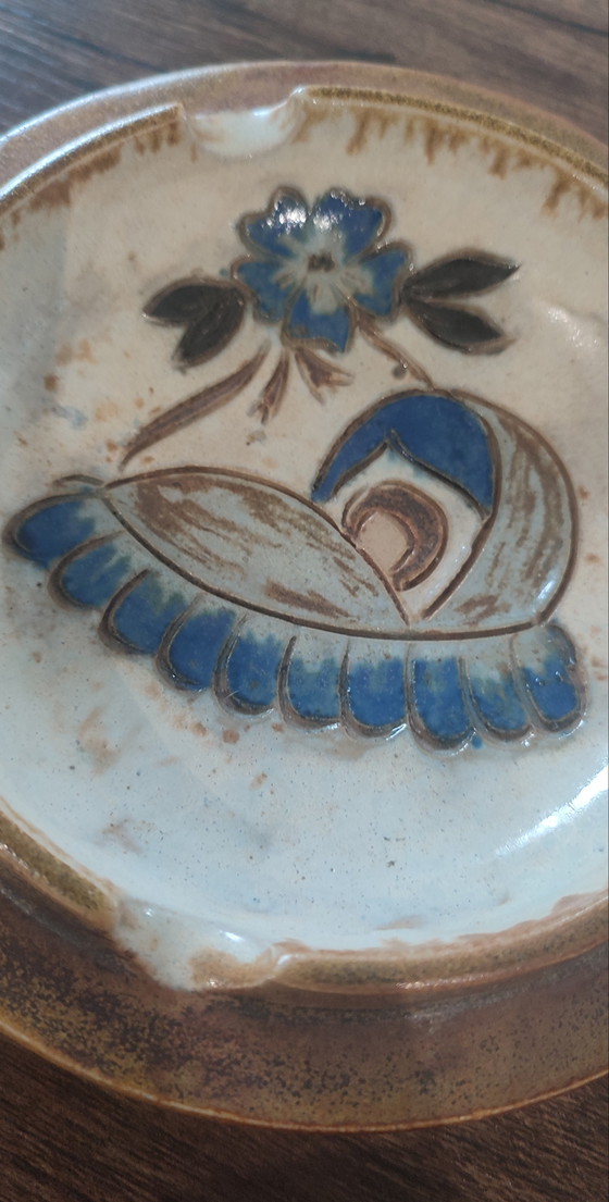 Image 1 of Small bowl signed Antoine Dubois, Mons ceramic, 1930s–40s

