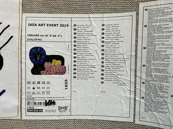 Misaki Kawai, Tapis Édition Limitée Ikea – Objets déco, Cotton, Wool (photo 9 of 9)