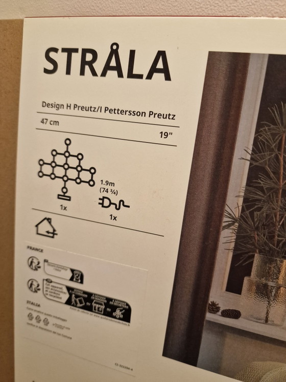 IKEA Strala vintage tafel lamp  Limited edition 2023, Tafellampen, Kunststof, Wit (foto 4 van 8)