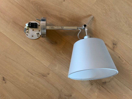 Wandleuchte Artemide Tolomeo Parete Pergament 24 cm
