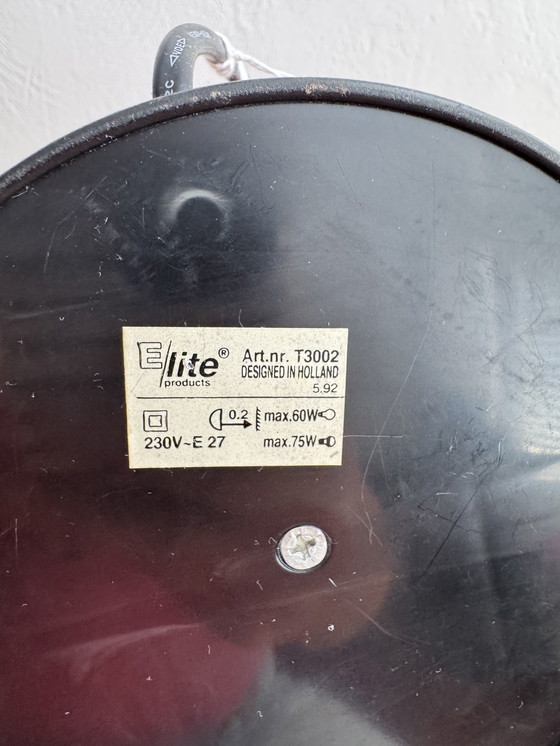 Image 1 of Desk lamp vintage 80s red