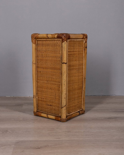 Vintage 1960s Italian Design Bamboo Umbrella Stand – paraplubak