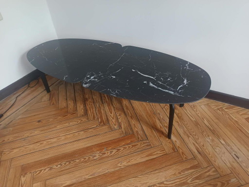 Coffee Table with Neolith Gloss Porcelain Top – salontafels