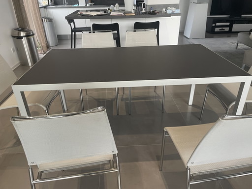 Table and 6 chairs