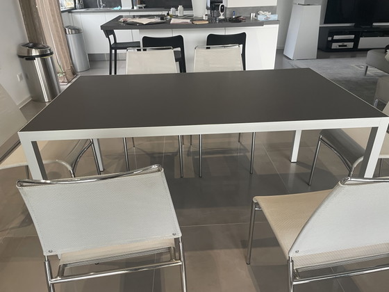Image 1 of Table and 6 chairs