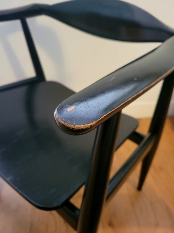 Image 1 of Sedia vintage CH35 di Hans J. Wegner per Carl Hansen 1959