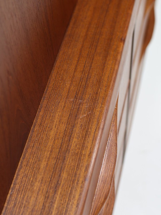 Scrittoio segretario Erling Torvits teak danese vintage anni '60, Scrivanie, Legno, Marrone (foto 15 di 15)