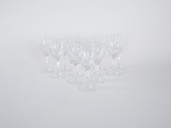 Image 1 of Set of crystal glasses, Danish design, 1970s, manufactured in Denmark