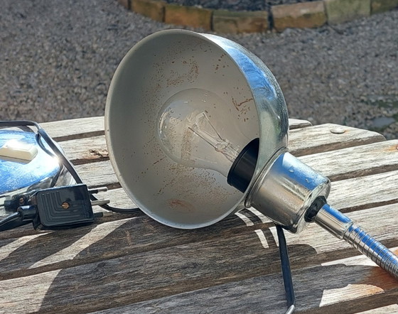 Image 1 of Pair of Space Age Desk  Italian Mid CenturyLamps