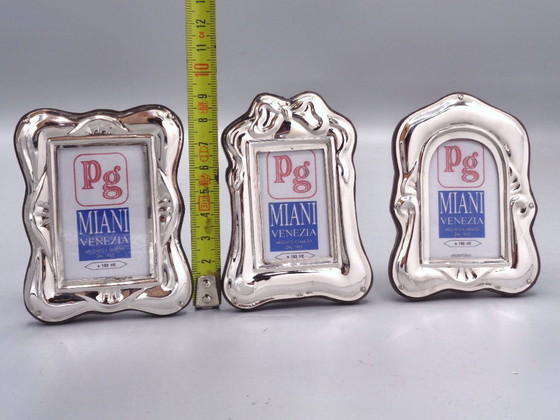 Image 1 of 3 cornici argento 925 4x6