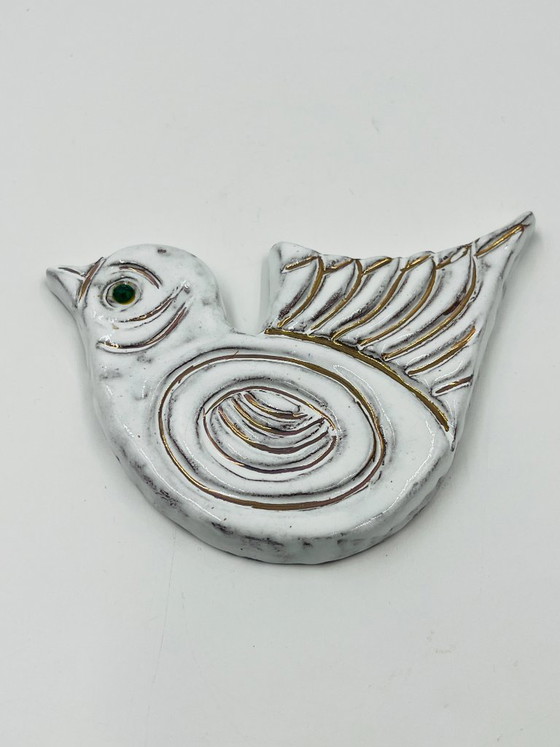 Pájaro de cerámica Monique Detry - Modernista – Decoración de pared, Ceramic (photo 2 of 10)