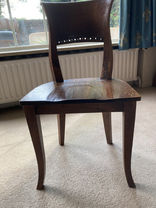 Wooden (dining room) chair