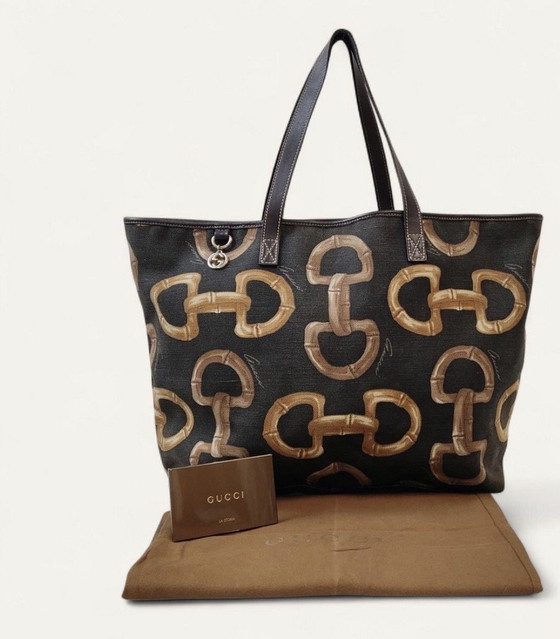 Tote Gucci Vinyage de tela de bambú – Bolsos tote, Leather, Canvas (photo 5 of 10)
