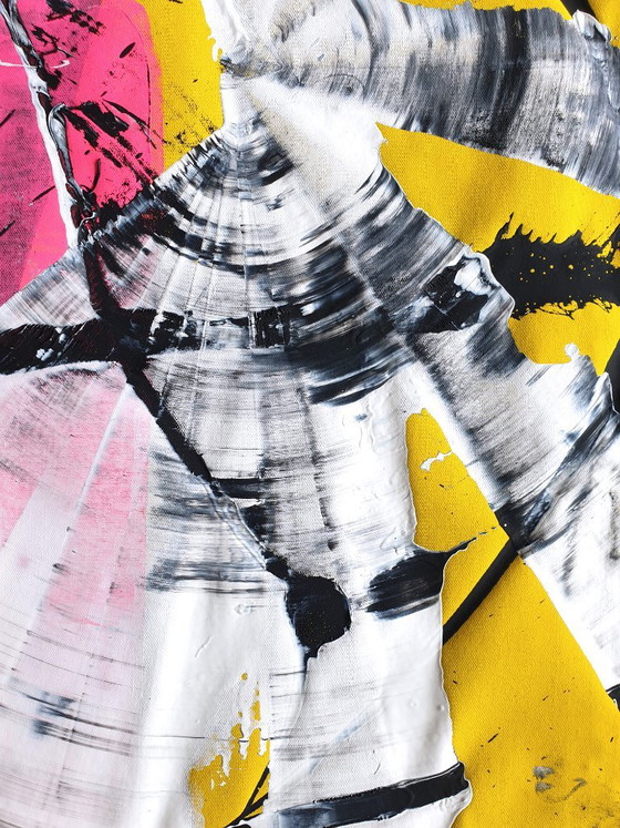 Jürgen Angeler - Die rosa Flamme - XXL – Gemälde & Zeichnungen, Canvas, Abstract (photo 5 of 35)
