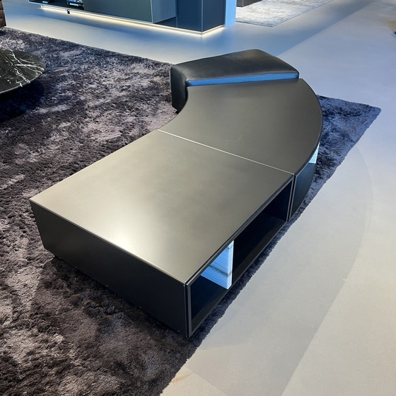 Image 1 of Puf Minotti Daniels y juego de mesa de centro Amber