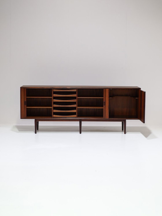Image 1 of Arne Vodder sideboard tambour Sibast rosewood 1960s