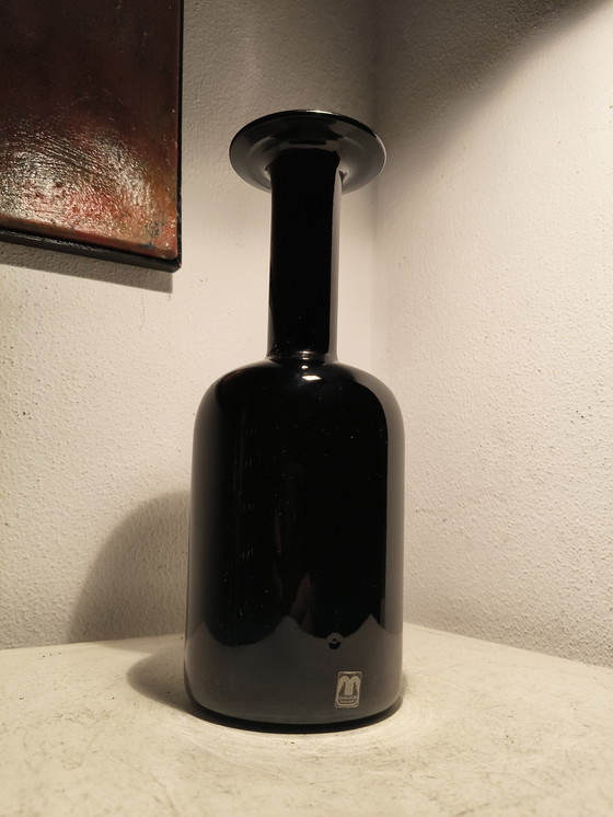 Image 1 of Vintage design Gul vaas Cascade Holmegaard Otto Brauer