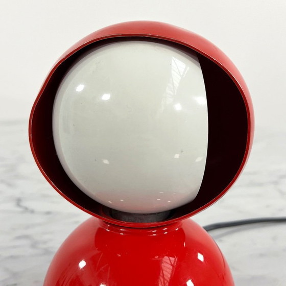 Image 1 of Lampes de table Red Eclisse de Vico Magistretti pour Artemide, années 1960