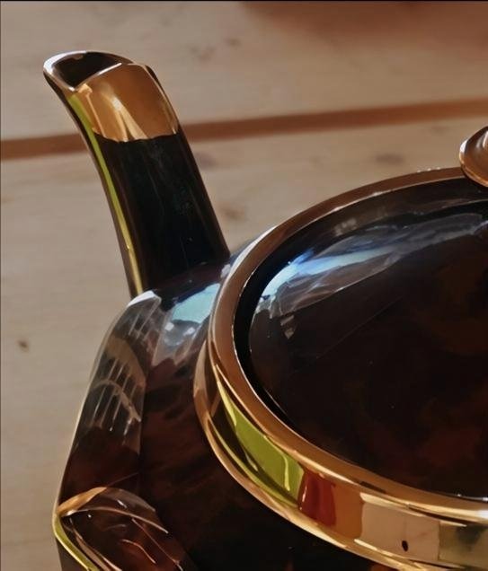 Image 1 of Beautiful ceramic GIBSONS art-deco teapot