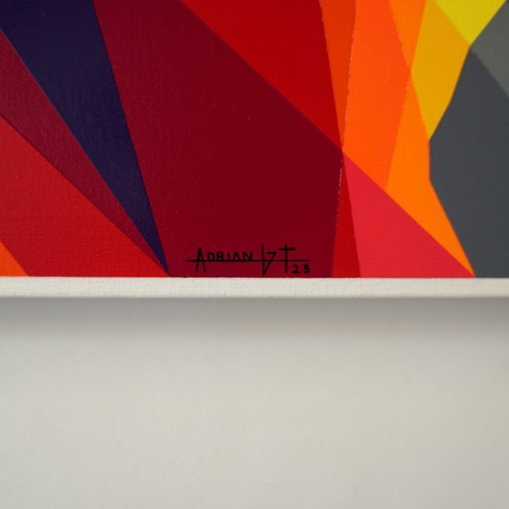 Image 1 of Adrian GONZALEZ TORRES - Generaciones - Artist's painting