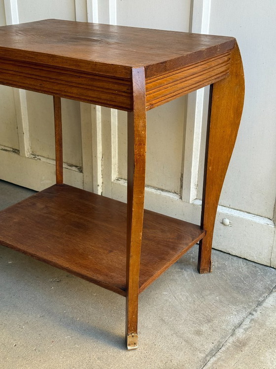 Image 1 of Table d'appoint art déco