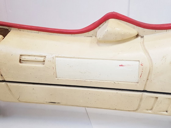 Image 1 of Giant Lamp Sign 232 cm Long Molded Plastic Racing Car 1970 Vintage