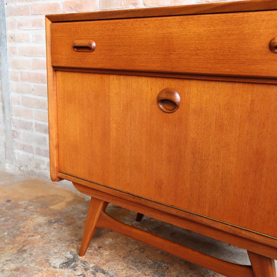 Image 1 of Meuble TV vintage, petit buffet, Louis Van Teeffelen pour Wébé