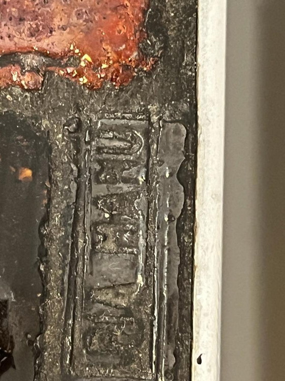 Image 1 of Pia Manu square coffee table from the 1960s with beautiful inlay