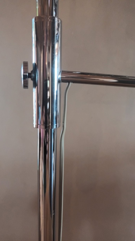 Vloerlamp Faro, Space Age 1970s – Vloerlampen, Chrome (photo 5 of 5)