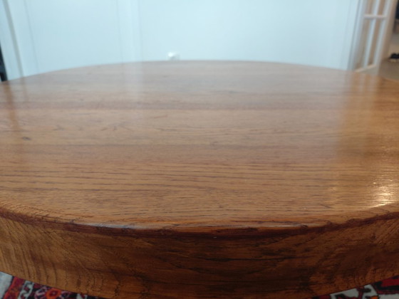 Image 1 of Runder Couchtisch aus Holz, 99 cm