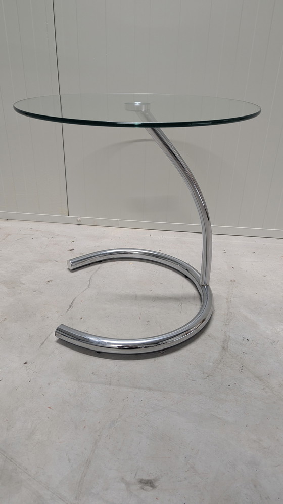 Image 1 of Set of glass side tables