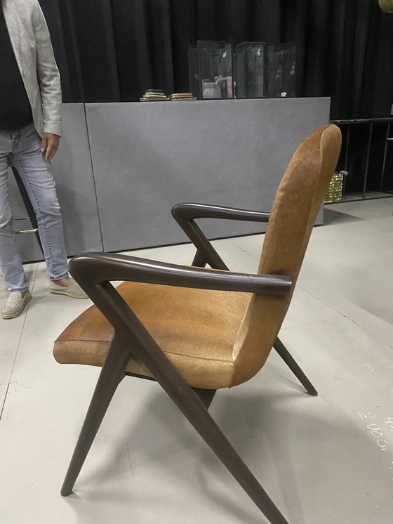 Image 1 of Stühle in 2 Farben Haut, Retro, Büro, Esszimmer.