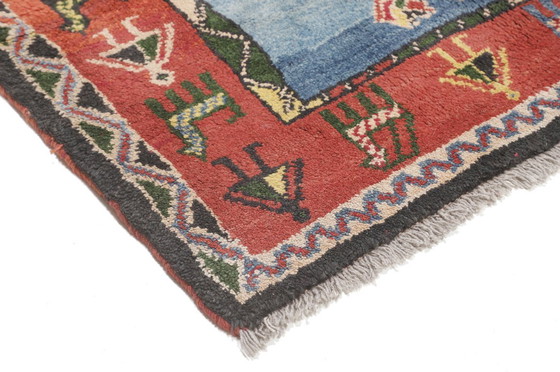 Image 1 of Original Persian carpet Gabbeh Ghashghai oriental carpet 296 cm x 230 cm old natural